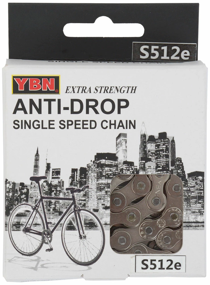 YBN Chaîne Singlespeed E-Bike S512e S2 136 Maillons 1/2 "x1/8 2 YBN Chaîne Singlespeed E-Bike S512e S2 136 Maillons 1/2 "x1/8 – Image 2