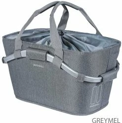 BASIL Classic Carry All MIK Fahrradkorb -Vélos Soldes basil 2day carry all mik bicycle basket rear greymel