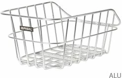 BASIL Panier à Vélo Cento -Vélos Soldes basil cento alu bicycle basket rear aluminium