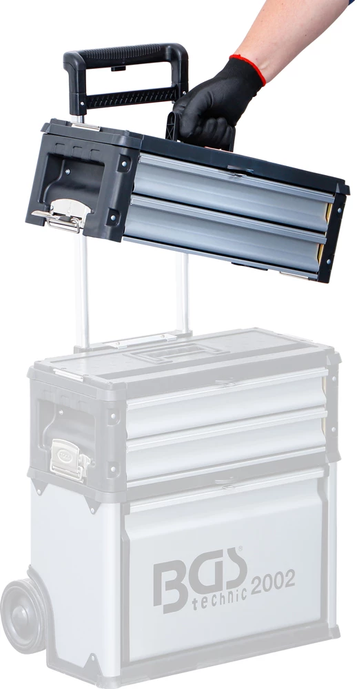 BGS Technic Mallette à Outils à Coque Dure Rehausse Avec 2 Tiroirs 5 BGS Technic Mallette à Outils à Coque Dure Rehausse Avec 2 Tiroirs – Image 5