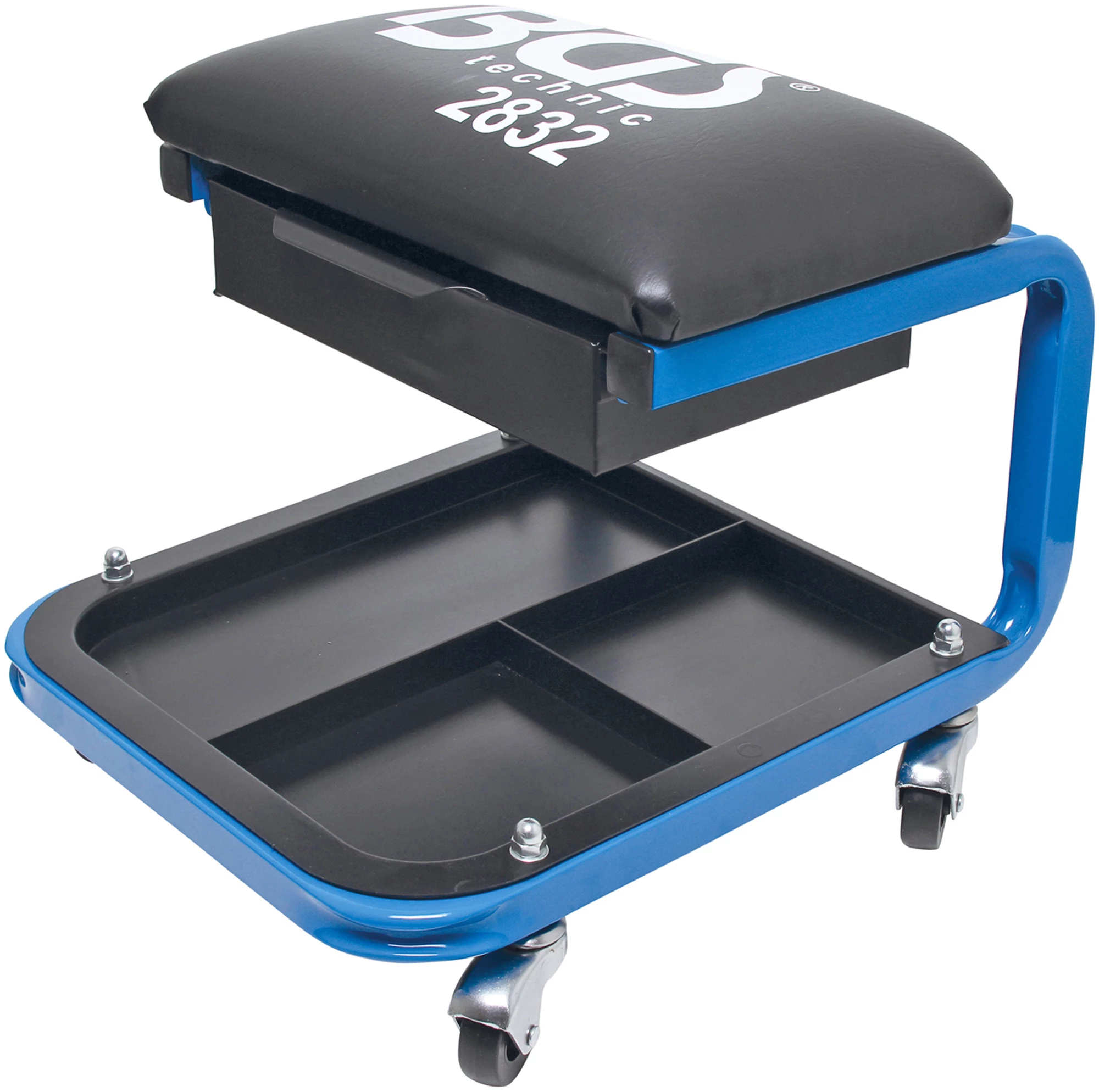 BGS Technic Siège D'atelier à Roulettes Avec Tiroir 3 BGS Technic Siège D'atelier à Roulettes Avec Tiroir – Image 3