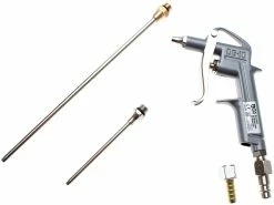 BGS Technic Pistolet De Soufflage D'air Comprimé Avec 3 Buses