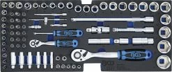 BGS Technic Mallette D'outils En Métal Avec 143 Outils -Vélos Soldes bgs technic 3341 Metall Werkzeugkoffer mit 143 Werkzeugen