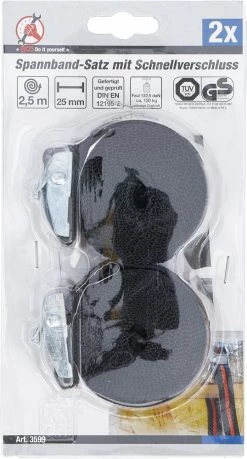 BGS Technic Jeu De Bandes De Serrage Avec Fermeture Rapide (2 Pièces) -Vélos Soldes bgs technic 3599 Spannband Satz mit Schnellverschluss 2 Stuck 3