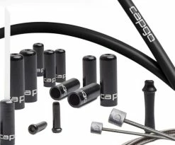 CAPGO OL Jeu De Câbles De Dérailleur Long Shimano/SRAM