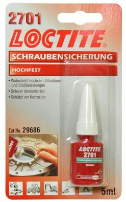 Loctite 2701 Frein De Vis Haute Résistance 5ml