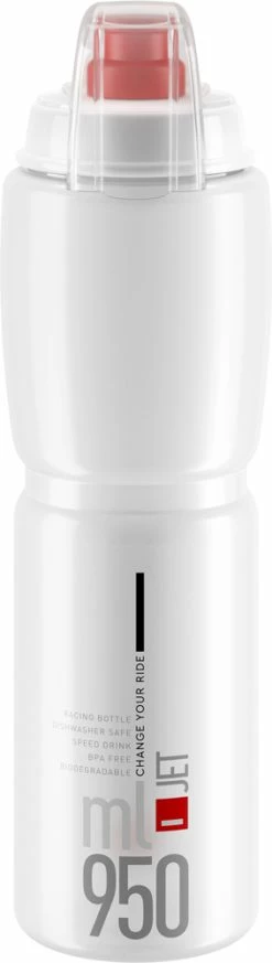 Elite Gourde JET Plus 950ml -Vélos Soldes elite FA003514556 JET Plus Trinkflasche 950ml