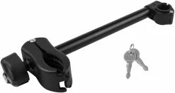EUFAB Support De Cadre Verrouillable Pour Porte-vélos Ø25-30mm -Vélos Soldes eufab 11233 Rahmenhalter abschliessbar fur Fahrradtrager O25 30mm 4