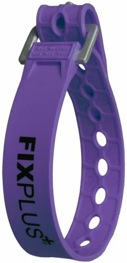 Fixplus Bande De Fixation Strap 35cm -Vélos Soldes fixplus all Strap Befestigungsband lila