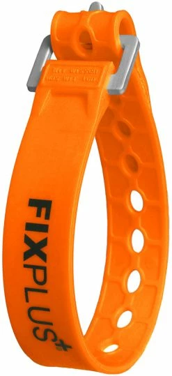 Fixplus Bande De Fixation Strap 35cm -Vélos Soldes fixplus all Strap Befestigungsband orange