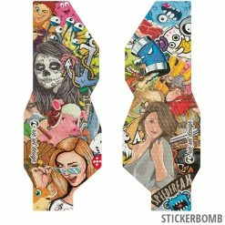 Rie:sel Design Fork:TAPE 3000 - Film De Protection Pour Fourches 7 Rie:sel Design Fork:TAPE 3000 - Film De Protection Pour Fourches -Vélos Soldes fork tape 3000 stickerbomb 17143 t3 fk001