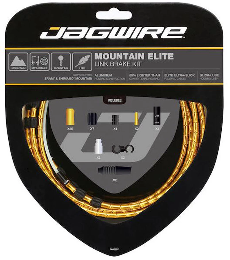JAGWIRE Jeu De Câbles De Frein Mountain Elite Link 6 JAGWIRE Jeu De Câbles De Frein Mountain Elite Link – Image 6