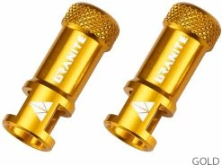 Granite Bouchons De Valve Juicy Nipple CNC, Outils Inclus -Vélos Soldes golduUUD9mdtQdto6