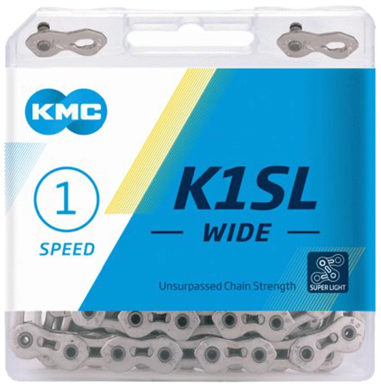 KMC K1SL Wide Chaîne Pour Singlespeed 1 KMC K1SL Wide Chaîne Pour Singlespeed