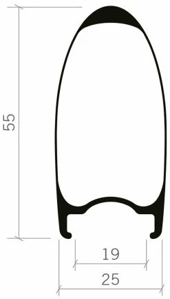 Vision Jeu De Roues SC 55 Clincher TLR 5 Vision Jeu De Roues SC 55 Clincher TLR -Vélos Soldes metron 55sl chtlr profilo 2