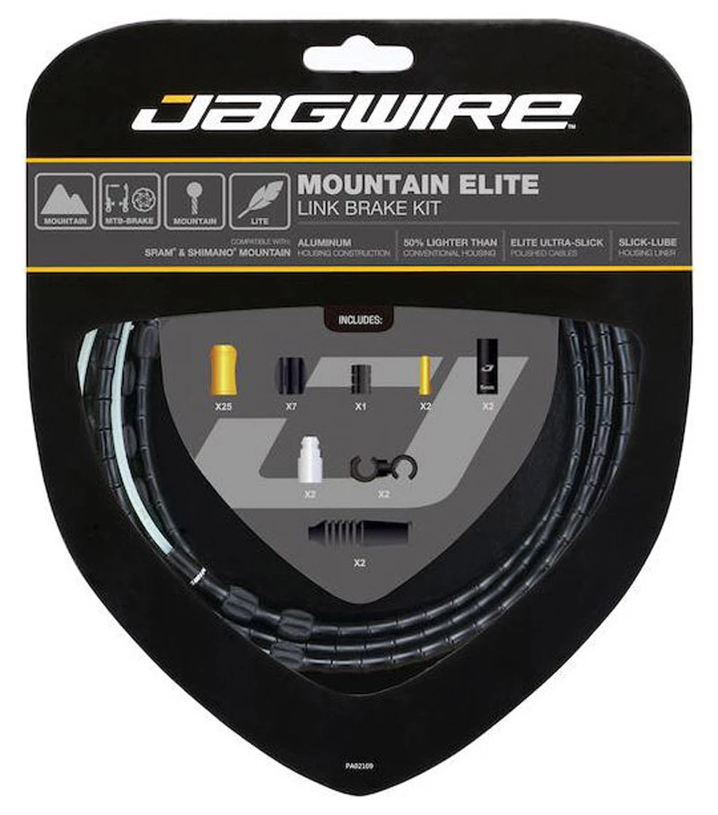 JAGWIRE Jeu De Câbles De Frein Mountain Elite Link 2 JAGWIRE Jeu De Câbles De Frein Mountain Elite Link – Image 2