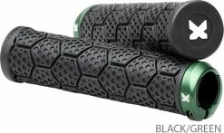 Sixpack Racing Poignées D-Trix AL -Vélos Soldes sixpack racing d trix AL black green grips 363003