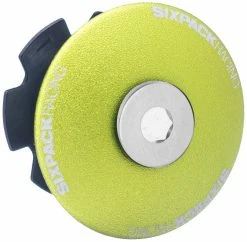 Sixpack Racing Capuchon Ahead Menace 1 1/8 11 Sixpack Racing Capuchon Ahead Menace 1 1/8 -Vélos Soldes sixpack aheadcap menace electric green e