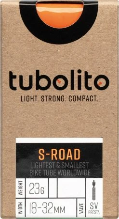 Tubolito Tuyau S-TUBO-ROAD-700C Black -Vélos Soldes tubolito S TUBO ROAD 700C