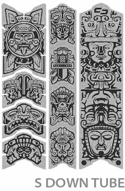 Unleazhed Unscratch Frame Film De Protection Pour Cadre - Eldorado Black Matt -Vélos Soldes unleazhed 20117760 Unscratch Frame Rahmenschutzfolie Eldorado Black Matt 3