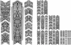 Unleazhed Unscratch Frame Film De Protection Pour Cadre - Empire Black Matt