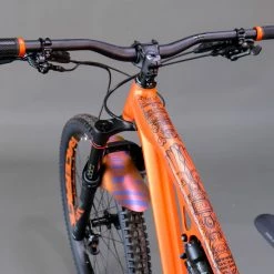 Unleazhed Unscratch Frame Film De Protection Pour Cadre - Empire Black Matt -Vélos Soldes unleazhed 20117761 Unscratch Frame Rahmenschutzfolie Empire Black Matt 6