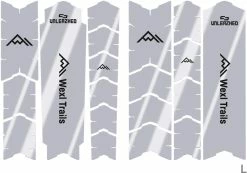 Unleazhed Unscratch Frame Film De Protection Pour Cadre - WexlTrails Glossy -Vélos Soldes unleazhed 20117771 Unscratch Frame Rahmenschutzfolie WexlTrails Glossy 4