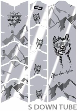 Unleazhed Unscratch Frame Film De Protection Pour Cadre - Alpocalypse-Alpenrose Samerberg Black Glossy -Vélos Soldes unleazhed 20118050 Unscratch Frame Rahmenschutzfolie Alpocalypse Alpenrose Samerberg Black Glossy 3