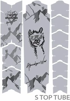 Unleazhed Unscratch Frame Film De Protection Pour Cadre - Alpocalypse-Alpenrose Samerberg Black Matt -Vélos Soldes unleazhed 20118051 Unscratch Frame Rahmenschutzfolie Alpocalypse Alpenrose Samerberg Black Matt 2