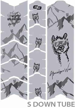 Unleazhed Unscratch Frame Film De Protection Pour Cadre - Alpocalypse-Alpenrose Samerberg Black Matt -Vélos Soldes unleazhed 20118051 Unscratch Frame Rahmenschutzfolie Alpocalypse Alpenrose Samerberg Black Matt 3