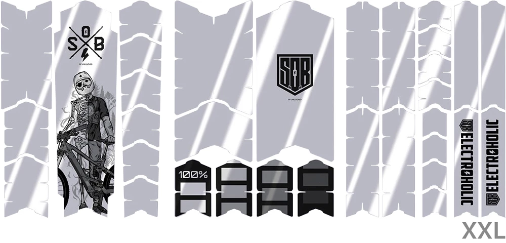 Unleazhed Unscratch Frame Film De Protection Pour Cadre - E-Bike Sons Of Battery Black Glossy 5 Unleazhed Unscratch Frame Film De Protection Pour Cadre - E-Bike Sons Of Battery Black Glossy – Image 5