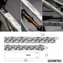 Dyedbro Kit De Protection De Cadre Géométrique