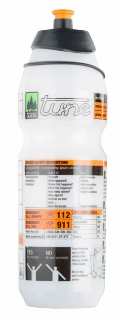 Tune Porte-bidon à Droite En Carbone + 750ml -Vélos Soldes Tune Flasche 750mm