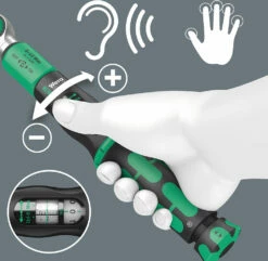 Wera Safe-Torque A2 Set 1 - Clé Dynamométrique 1/4" (2-12Nm) -Vélos Soldes Wera Safe Torque A2 Set 1 4013288223043 6