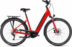 Cube Supreme Sport Hybrid Pro 500 Easy Entry Red'n'black